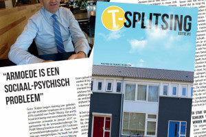 Guus Sluijter over armoede in T-Splitsing magazine